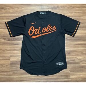 Nike Baltimore Orioles Rutschman #35 Black MLB Baseball Jersey Men's Sz M